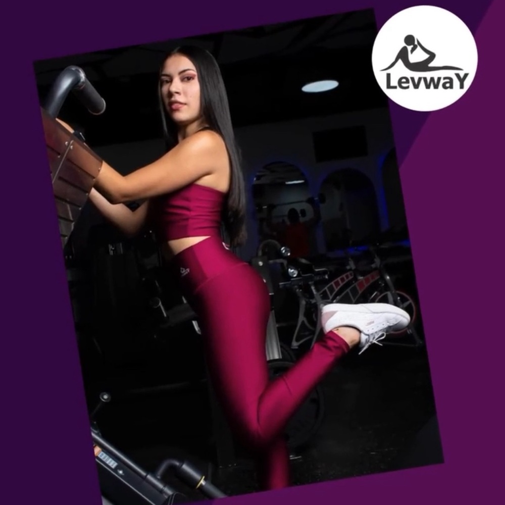 LEVWAY Leggings-NEW BRAND-Sportswear. Supplex material, Exercise.